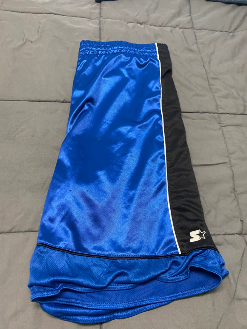 Starter Athletic Shorts - Royal Blue, Size M - photo 2