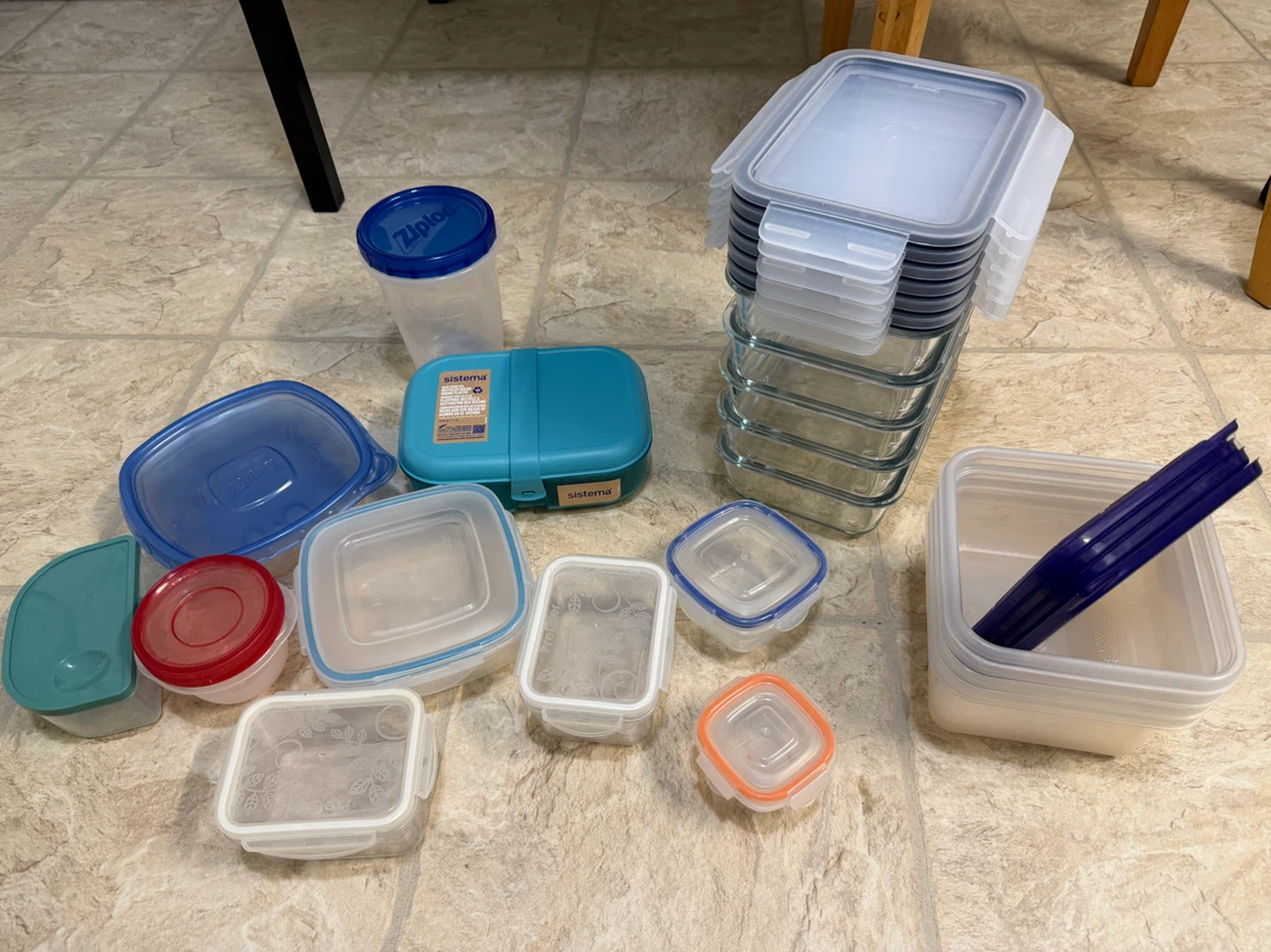 Food Containers & IKEA Glass Food Containers