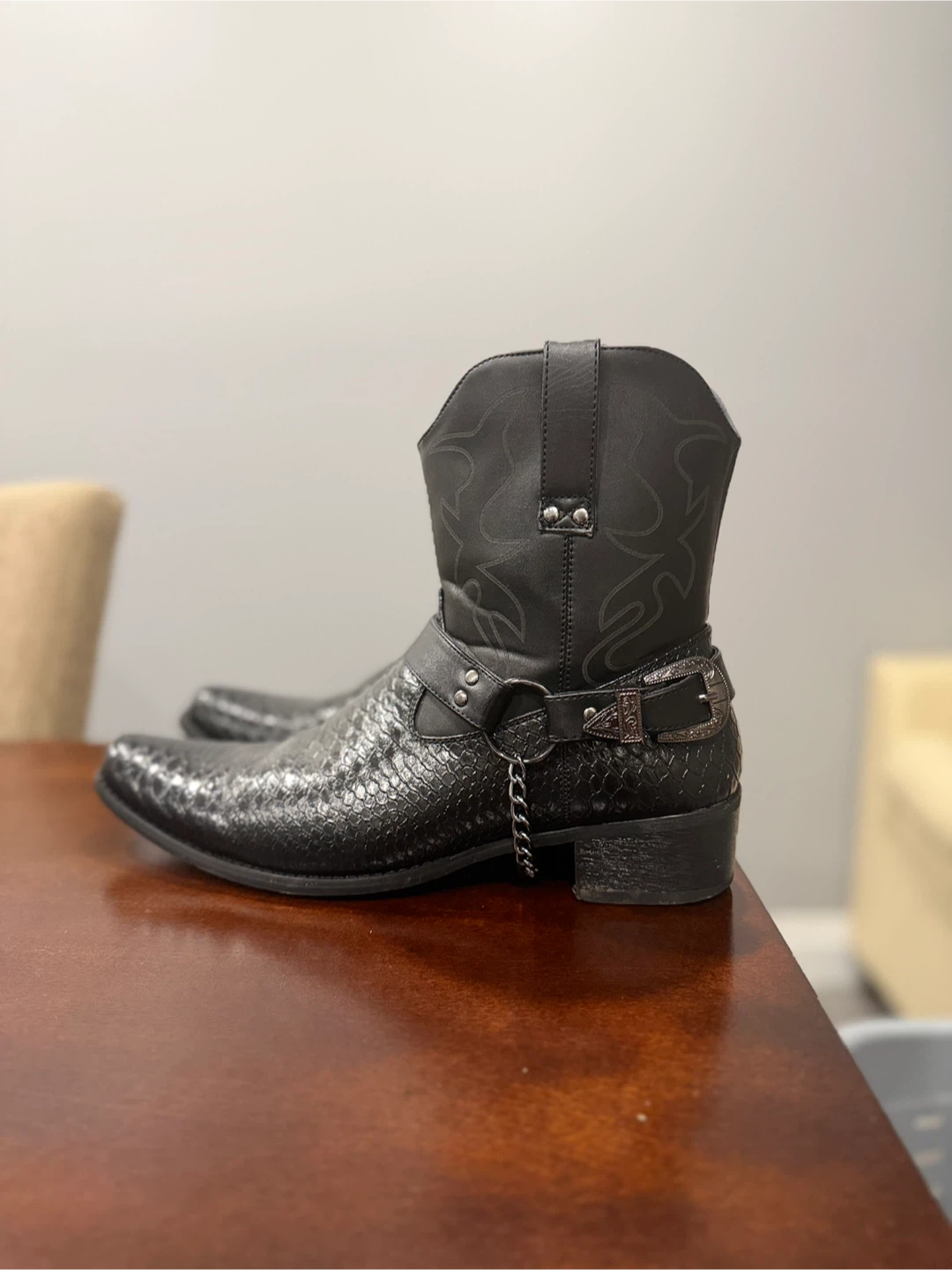Black Cowboy Boots