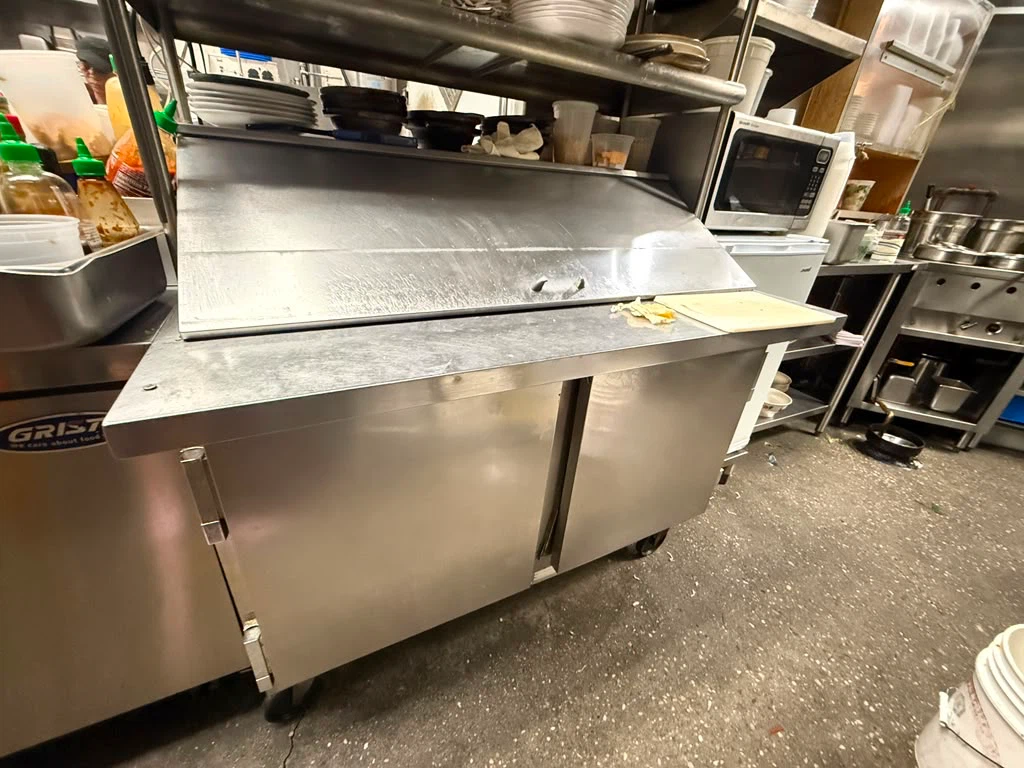 Grindstone Commercial Refrigerated Prep Table