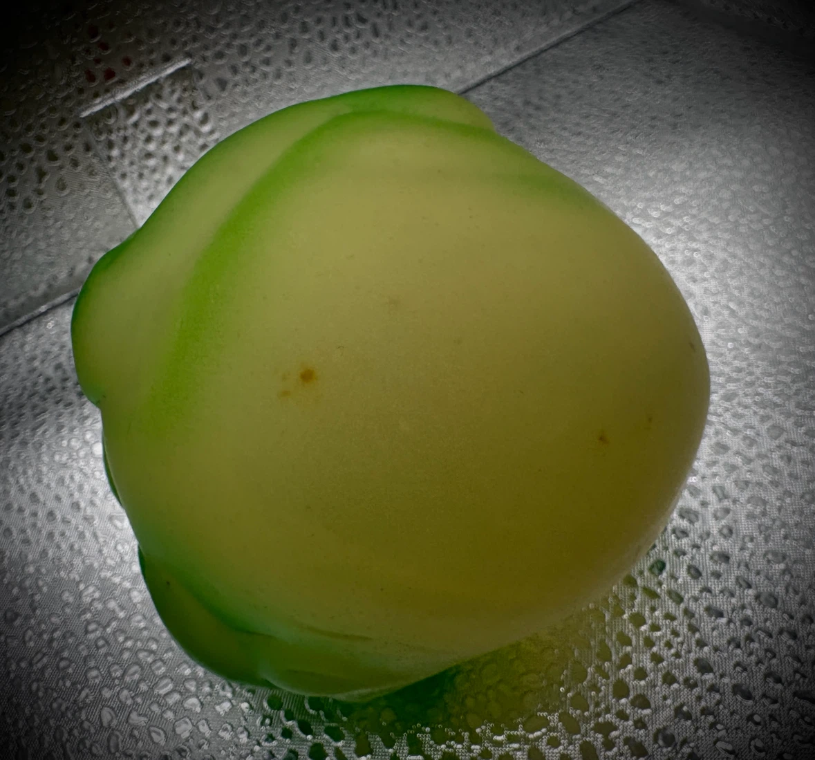 Vintage 1986 Ghostbusters Slimer Glow Mad Ball spinoff toy rare - photo 5