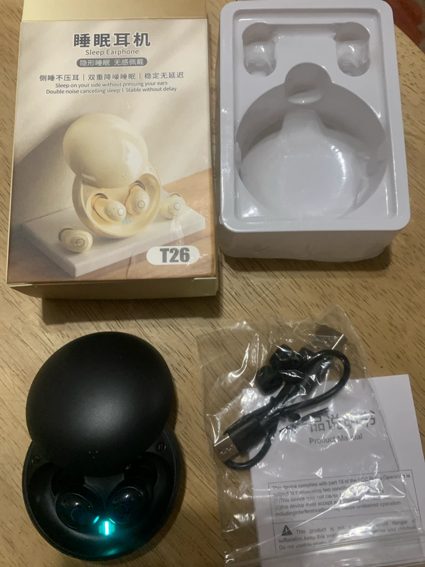 T26 Sleep Earphone Wireless Earbuds