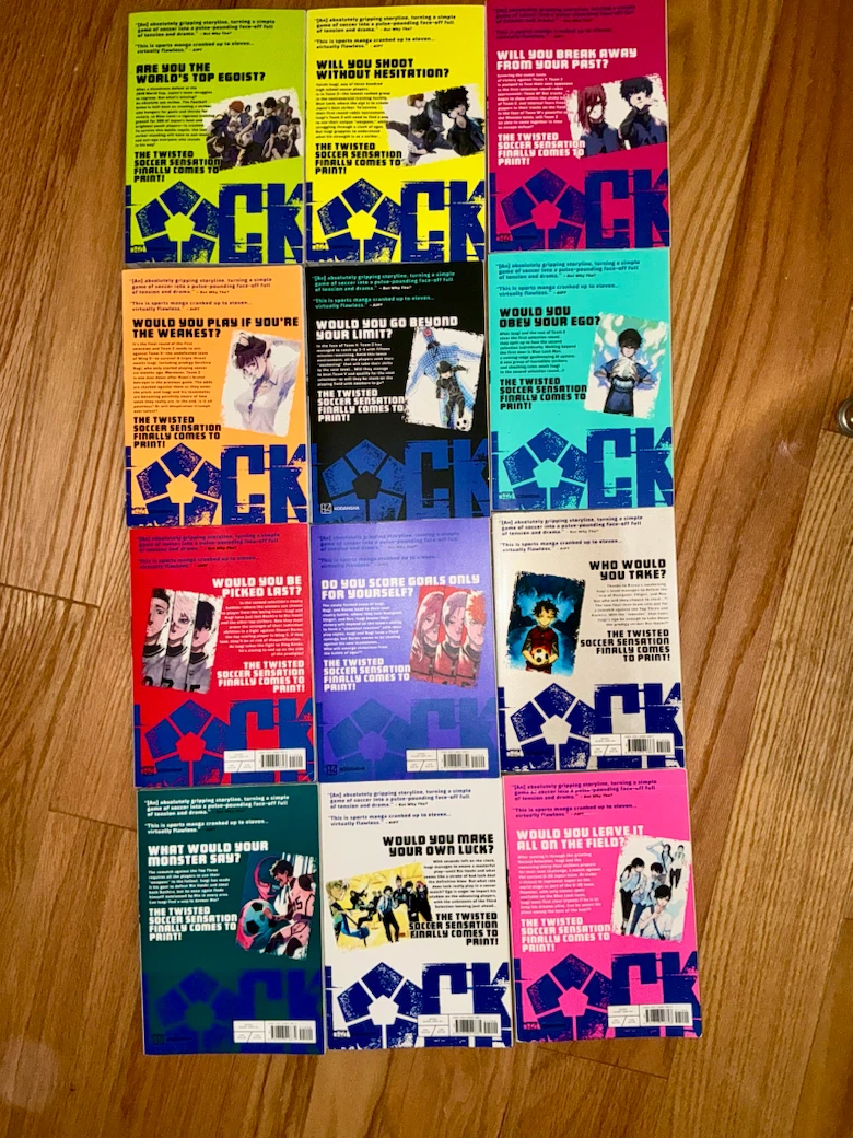 Blue Lock Manga Volumes 1-12 - photo 2