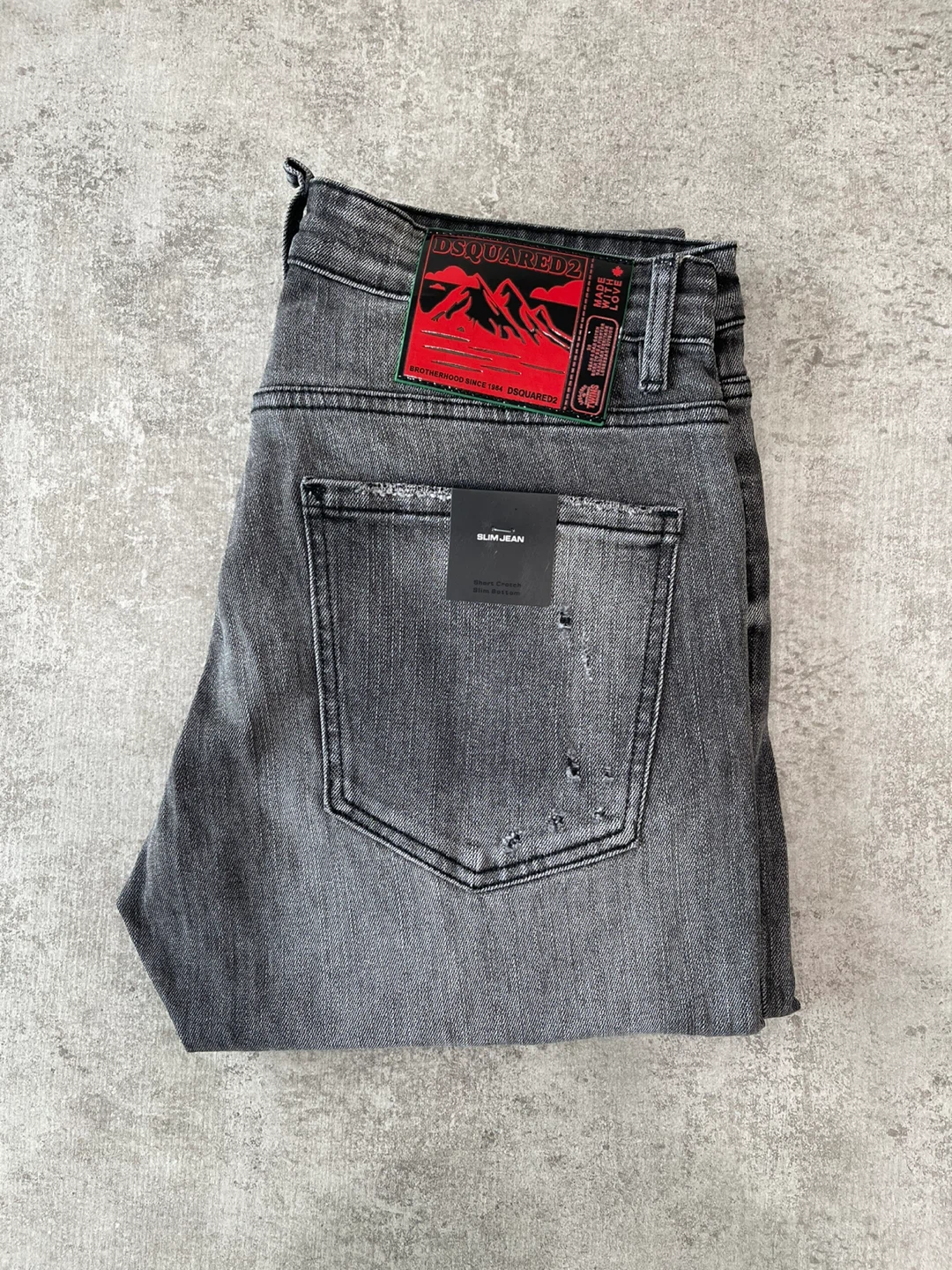 DSQUARED2 Men's Slim Fit Jeans - Grey Wash