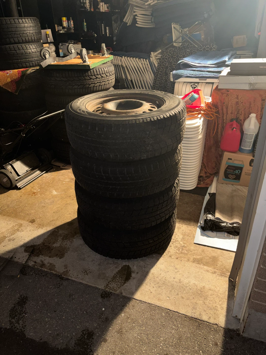 Set of 4 Toyo Tires with Rims 235/65/17