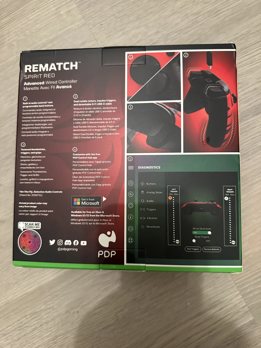 PDP REMATCH Spirit Red Advanced Wired Controller Xbox Series - photo 4