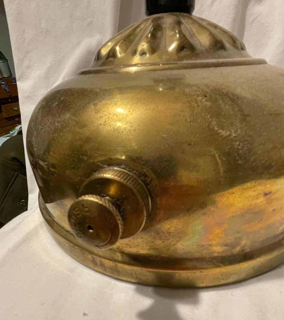 Coleman 1930’s Lamp, CQ 108 / 118, Brass - photo 3