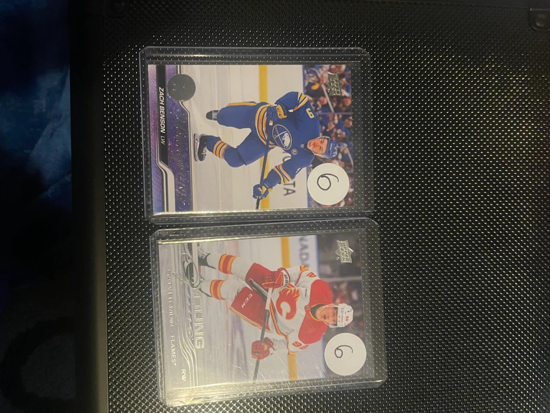 Assorted Upper Deck Young Guns Hockey Cards