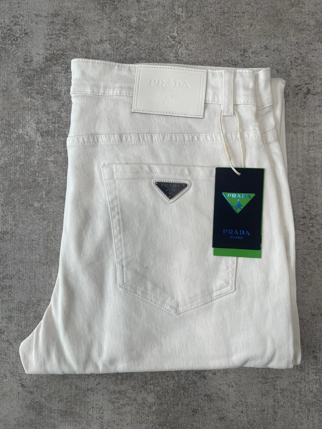 Prada White Denim Jeans