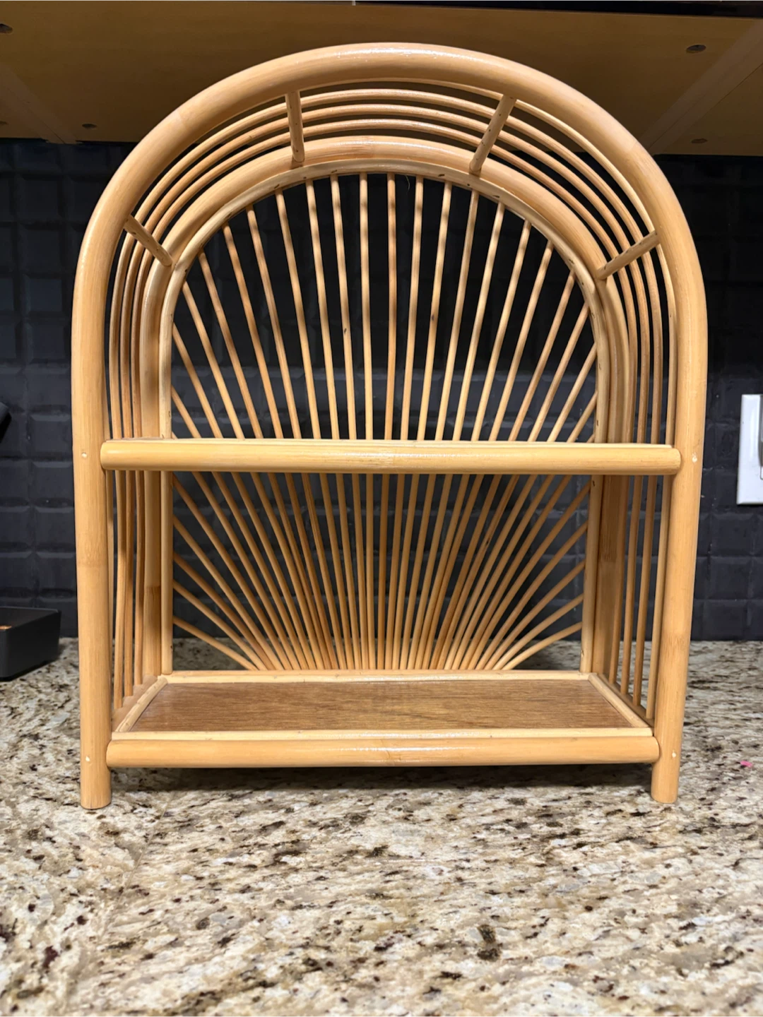 Rattan Shelf Unit