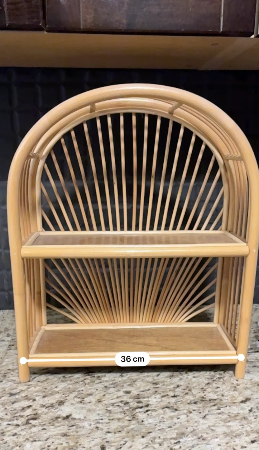 Rattan Shelf Unit - photo 4