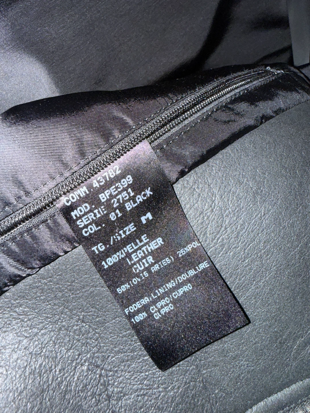 Neil Barrett SS15 Quilted Shoulder Leather Biker Jacket - photo 4
