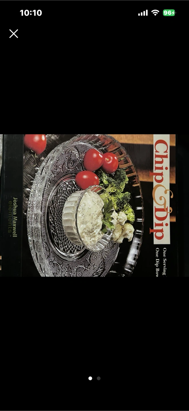 Joshuawell Elements Chip & Dip Platter