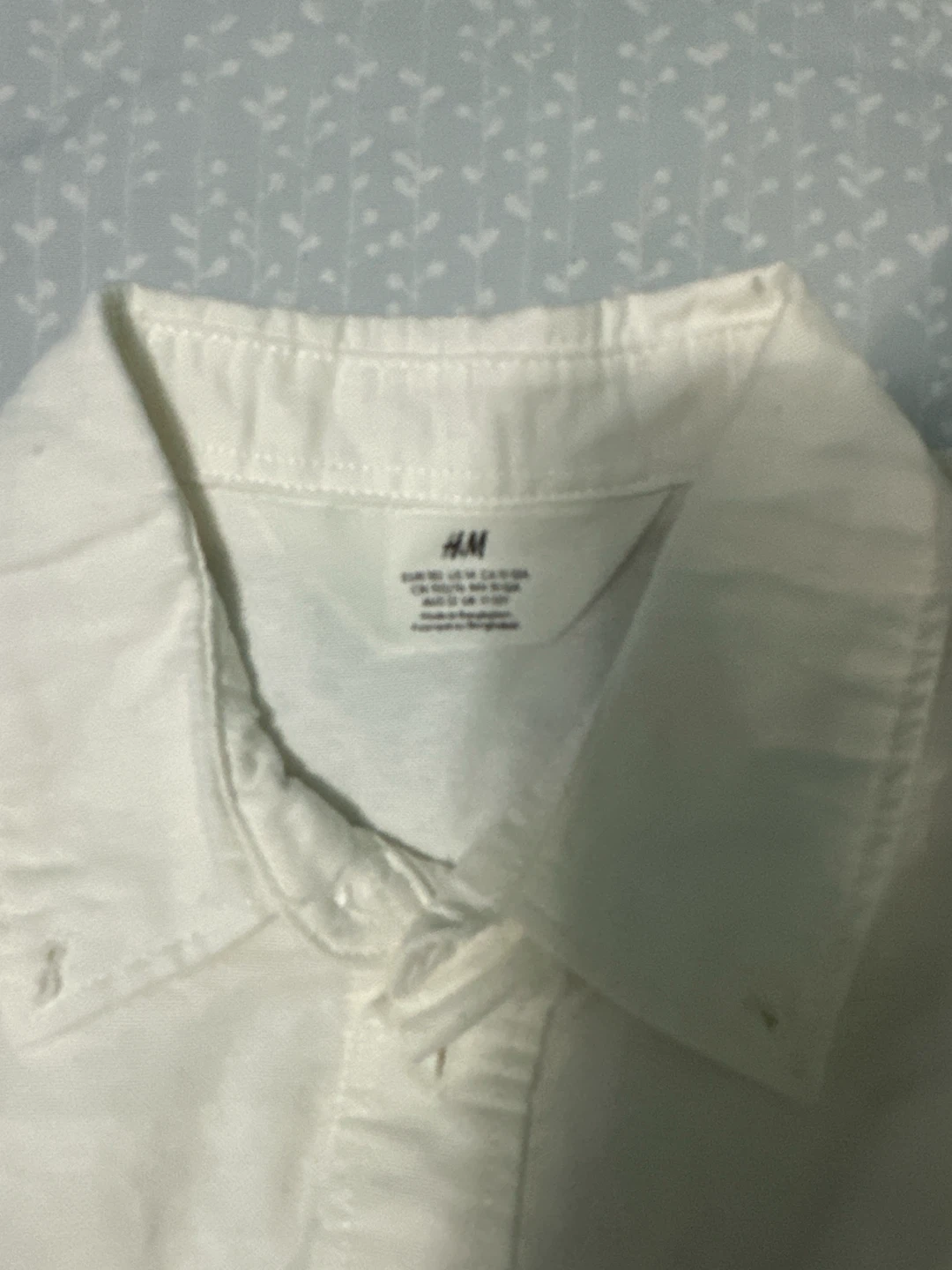 H&M White Button-Up Shirt - photo 2