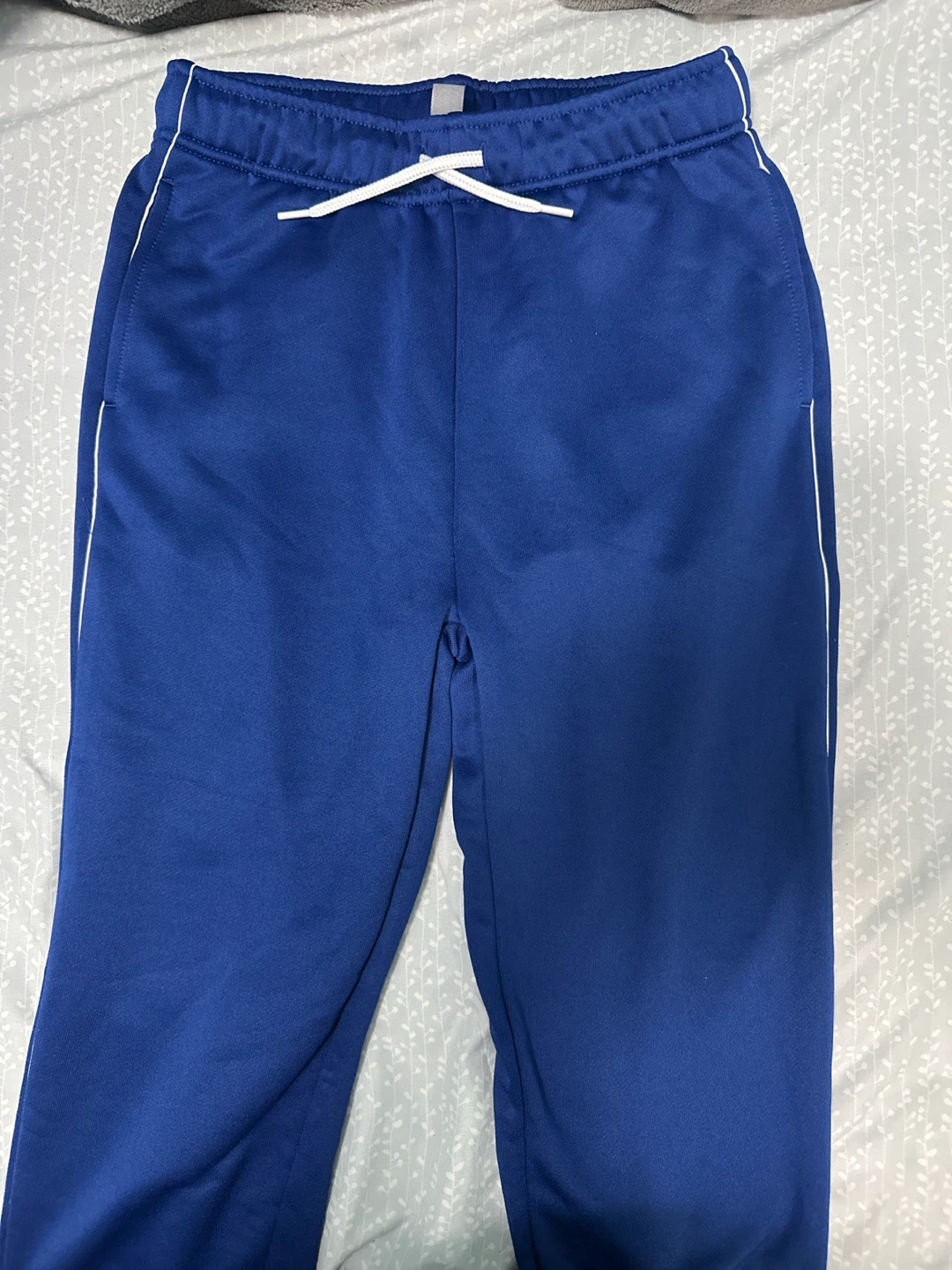 Joe Fresh Active Kids Blue Track Pants L/G (10-12)