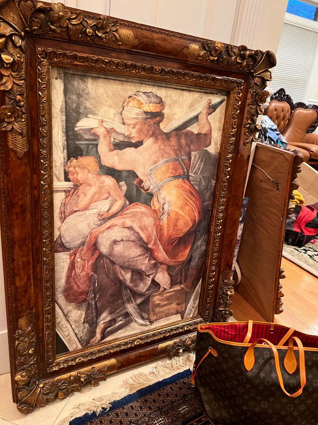 Vintage Framed Still Life Oil Painting - photo 5