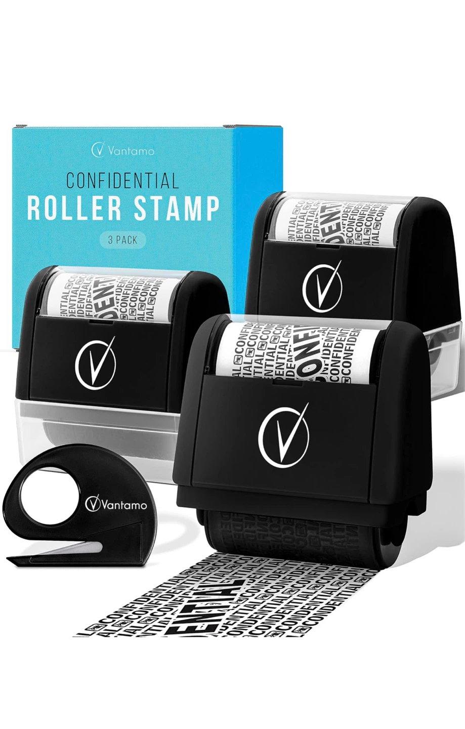 Identity Protection Roller Stamps Wide