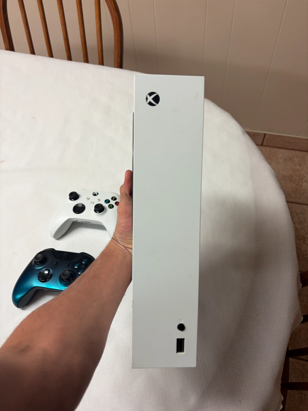 Xbox Series S Console with Two Controllers - photo 3
