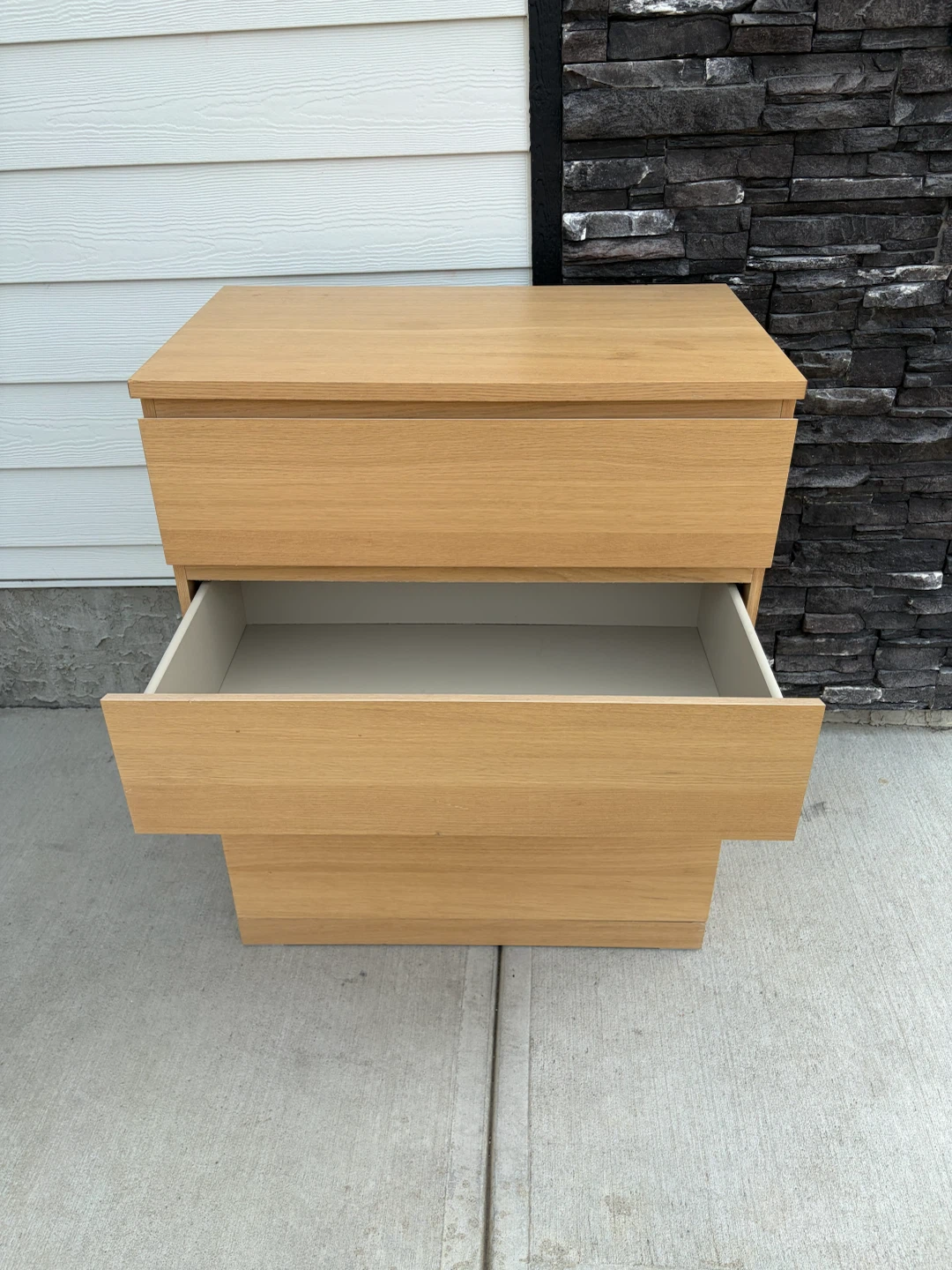IKEA dresser in oak colour with 4 drawers - photo 3