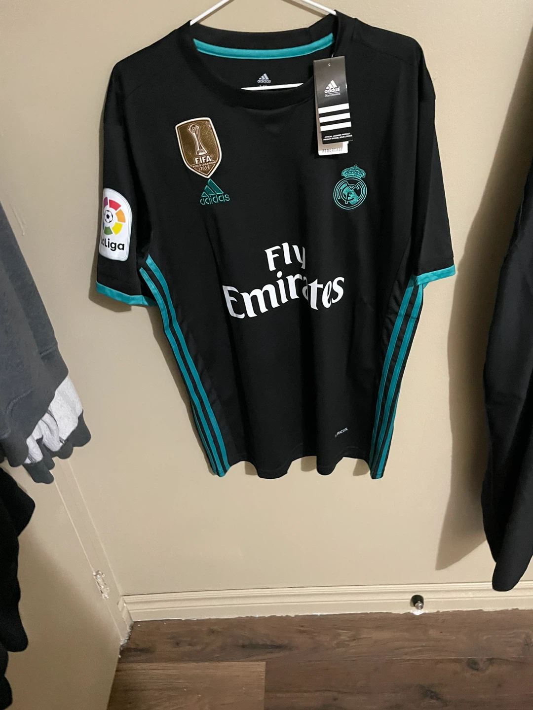 Real Madrid 2016/2017 black kit Ronaldo jersey