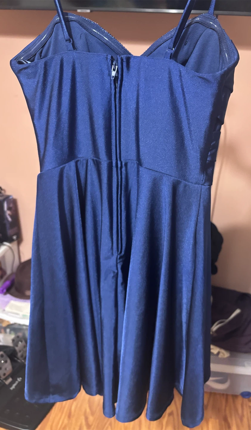 City "Sunshine" Blue Sparkle Dress - photo 2