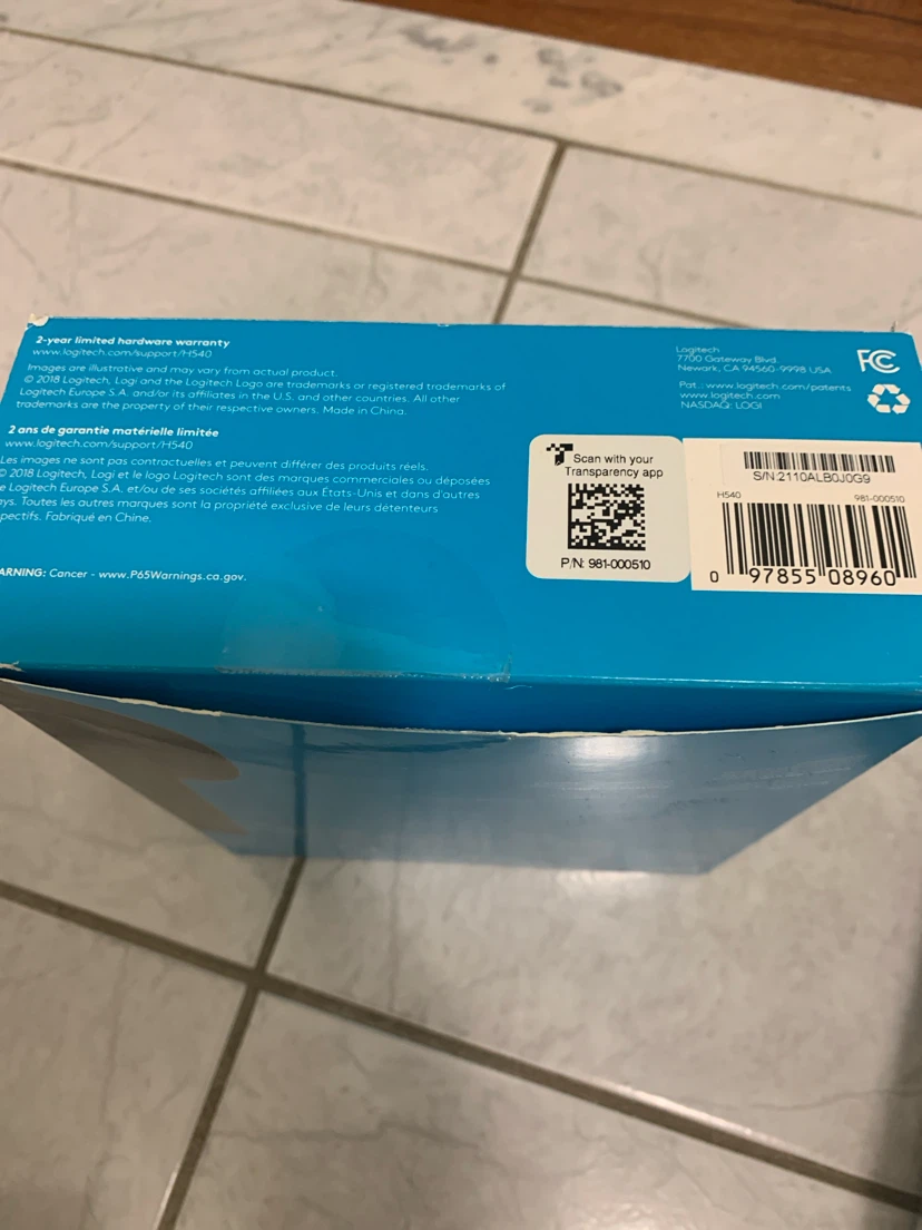 Logitech H540 USB Computer Headset - photo 2