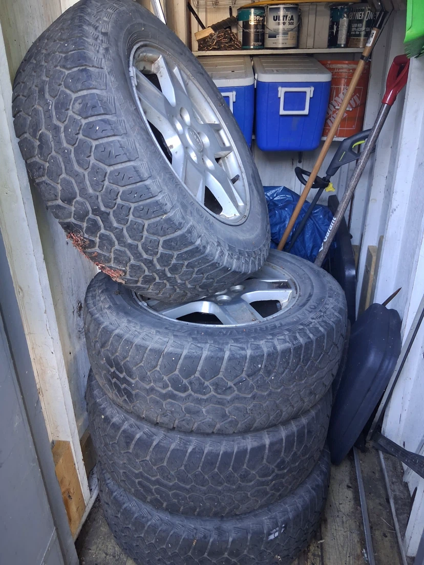 All-Terrain Tires with Rims - photo 2