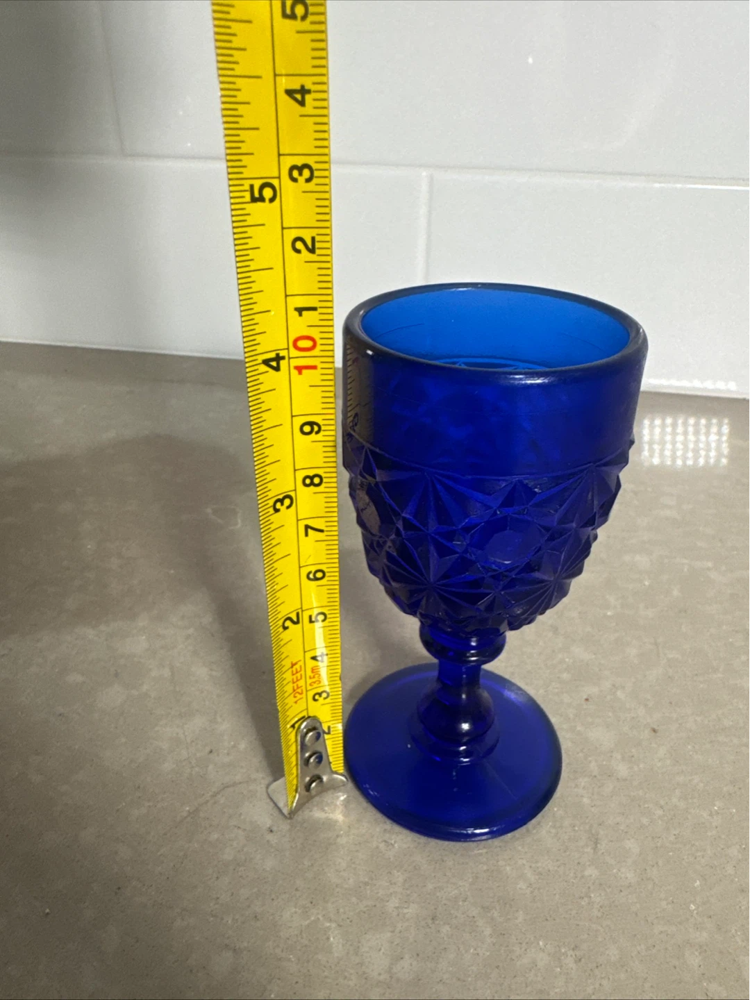 Blue Glass Goblet - photo 5