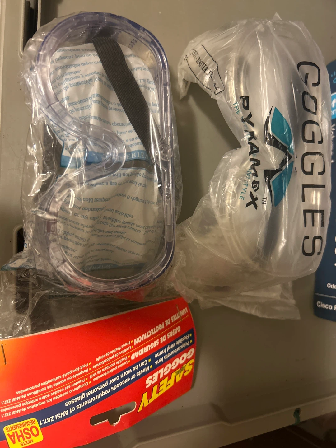 Pyramex Safety Goggles $5 each
