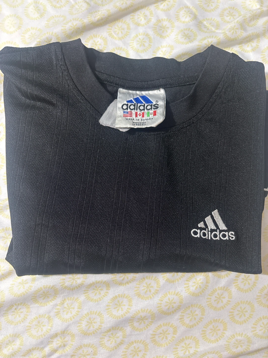 Adidas Black T-Shirt