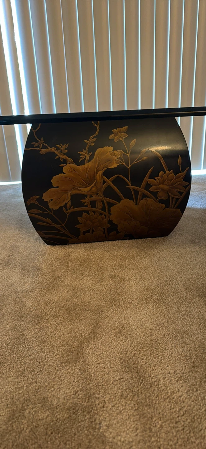 Drexel Heritage Chinoiserie Cube Stool/Side Table