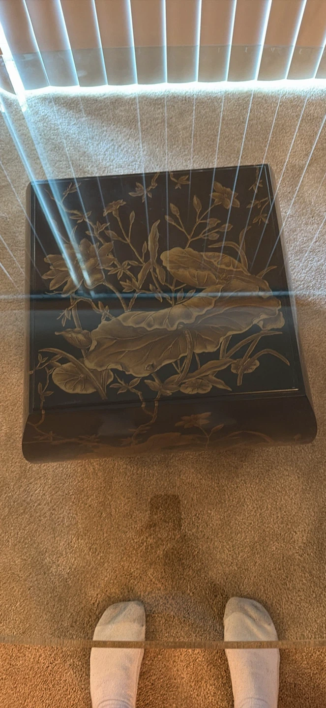 Drexel Heritage Chinoiserie Cube Stool/Side Table - photo 2
