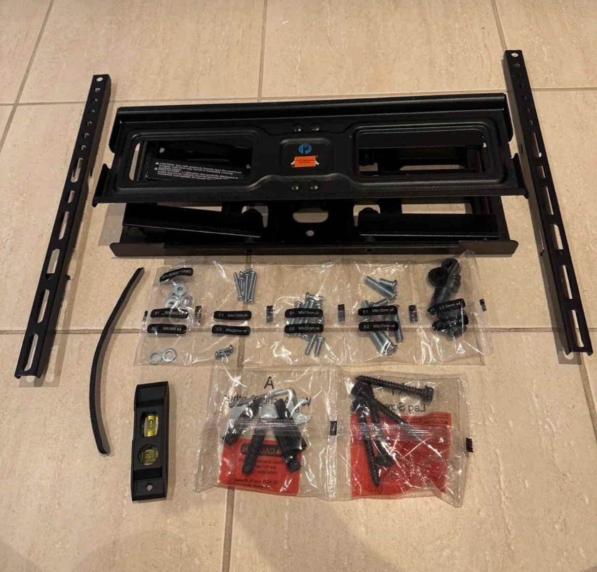 Pipishell full motion TV Wall Mount - photo 3