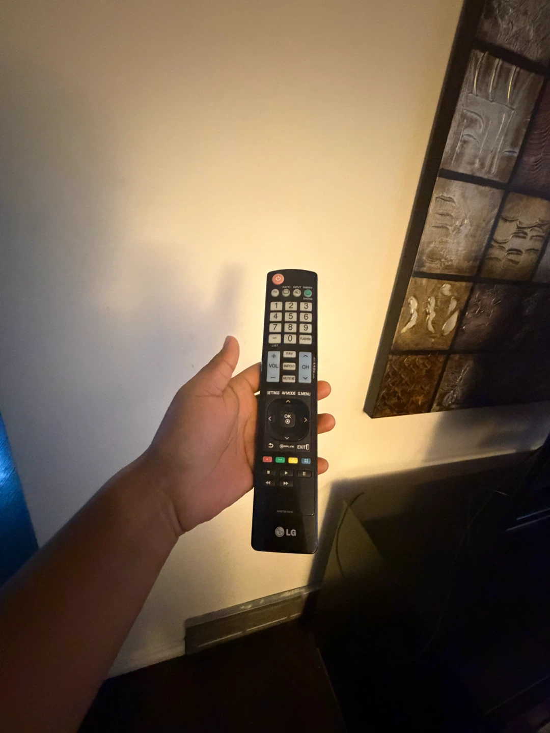 LG 50” Flat Screen TV with Remote - photo 4