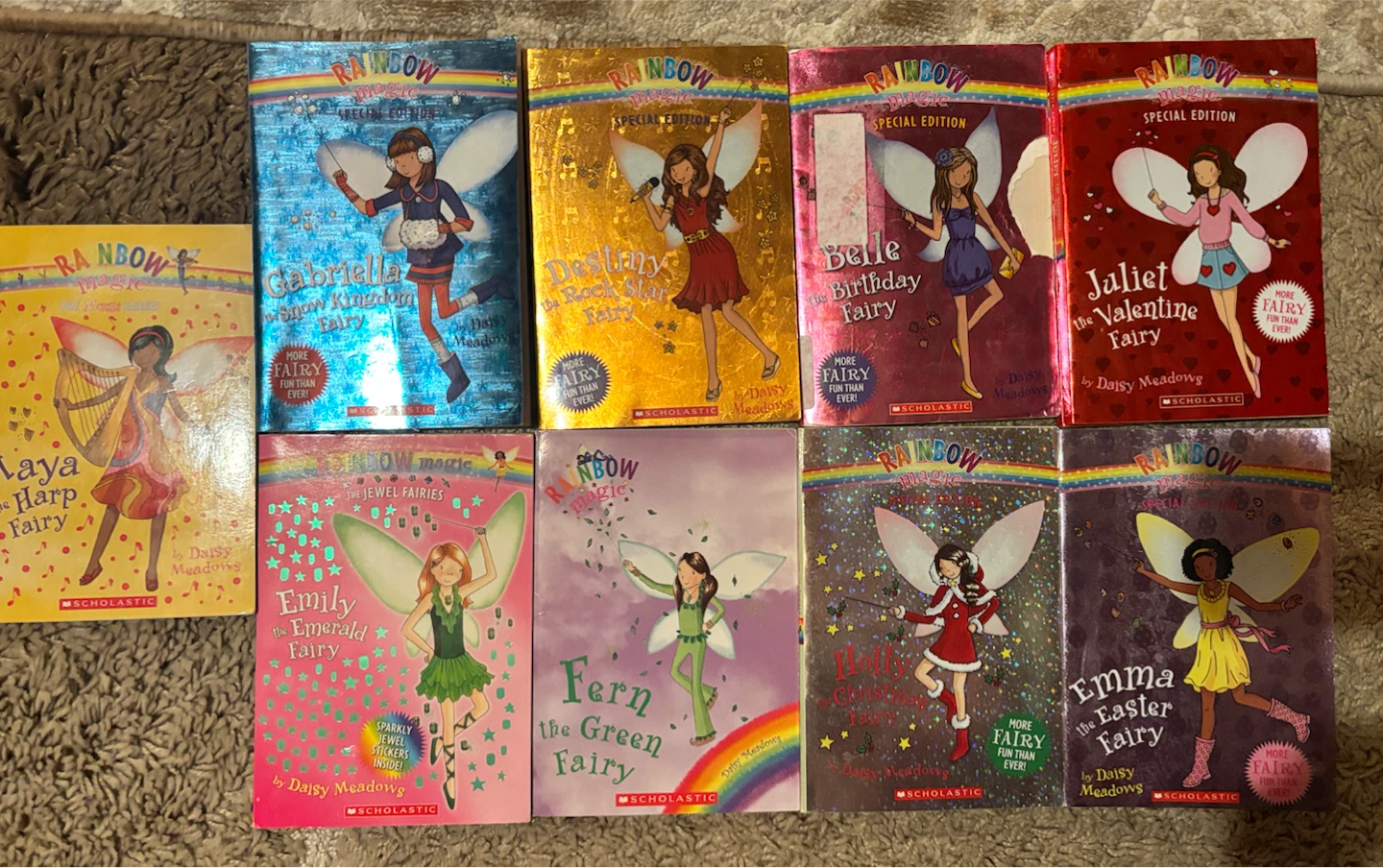 Original Rainbow Magic Fairy books