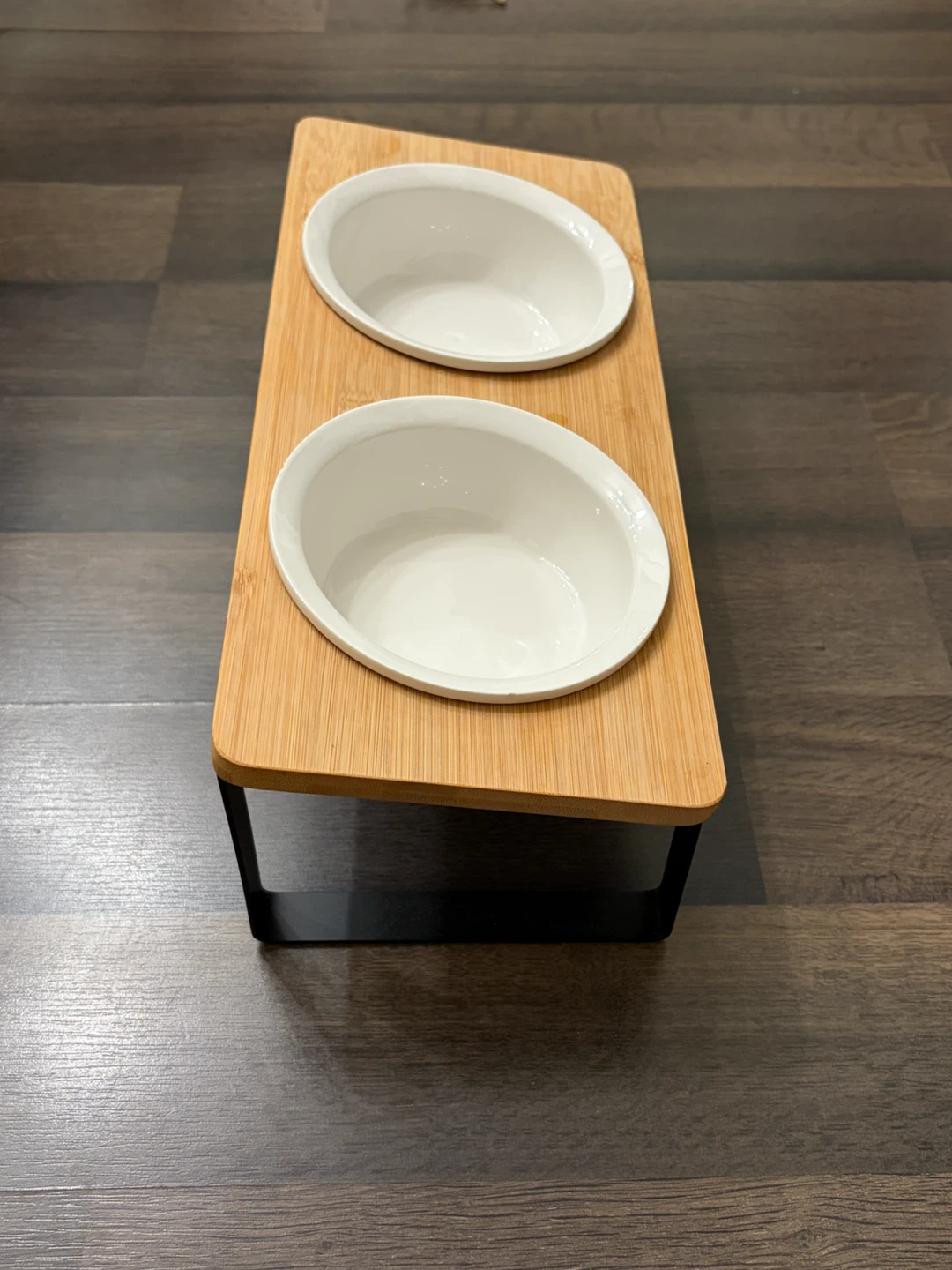 Raised Pet Bowls with Bamboo Stand - photo 2