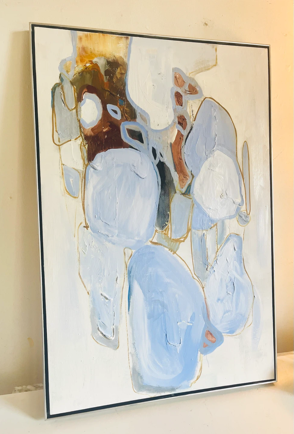 Original Abstract Art “River Rocks” - photo 4