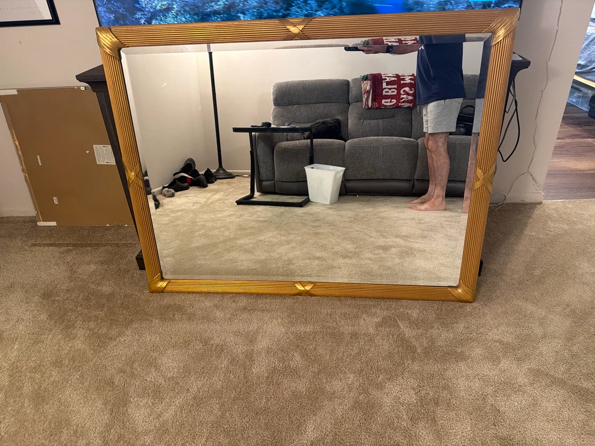 Entree Large Gold Mirror