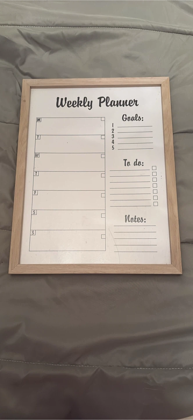 Weekly Planner Board