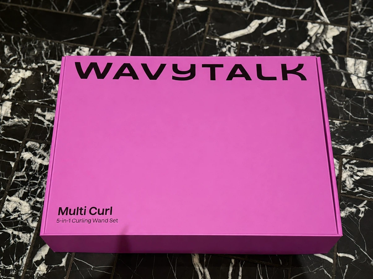 WavyTalk Multi Curl 5-in-1 Curling Wand Set