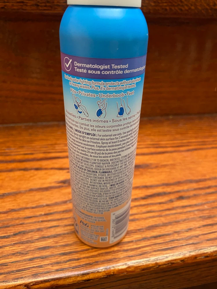 Secret Whole Body Deodorant Spray - photo 2