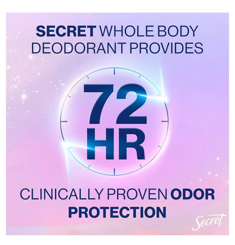 Secret Whole Body Deodorant Spray - photo 5
