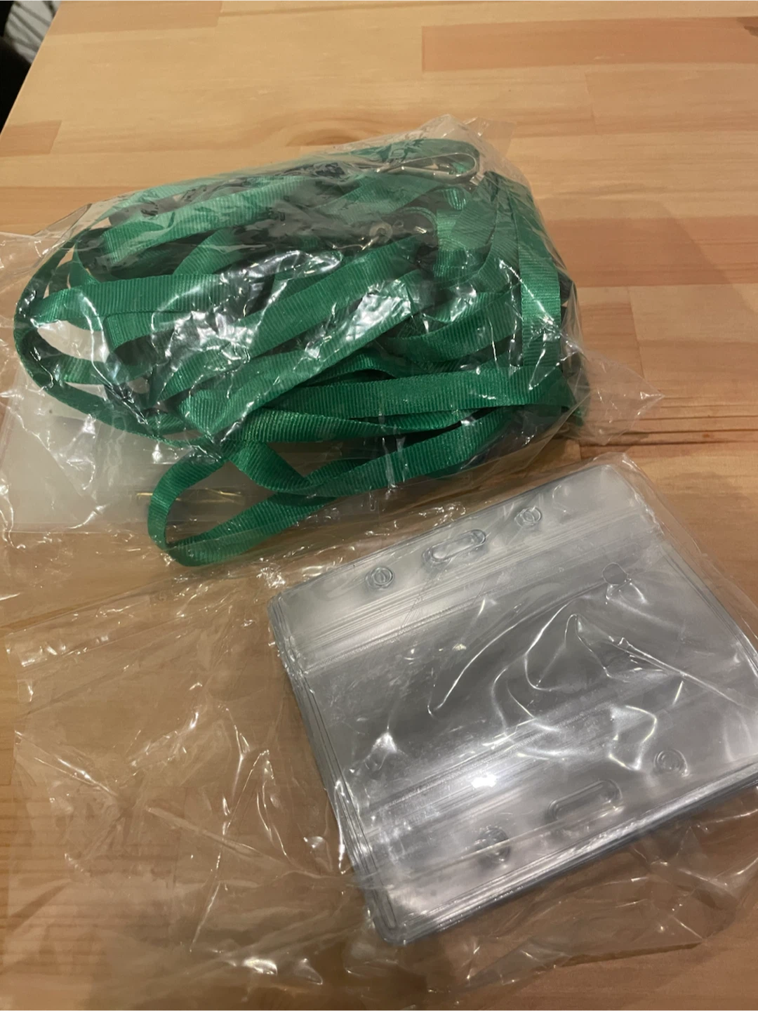 Lanyard and Badge Holder Set