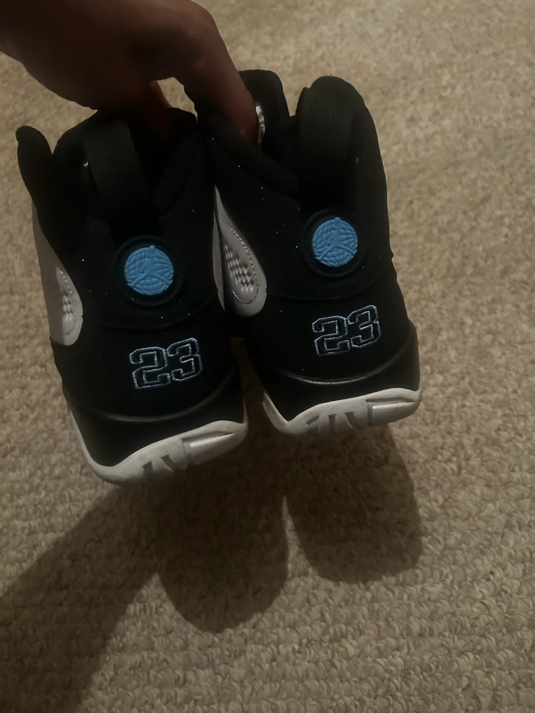 Air Jordan 9 Retro "University Blue" Mens - photo 2