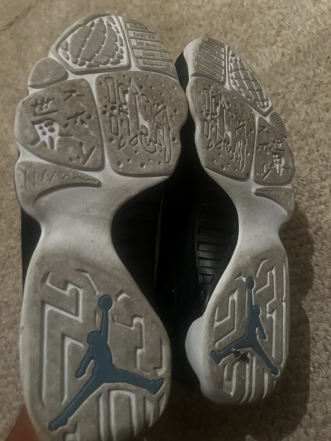 Air Jordan 9 Retro "University Blue" Mens - photo 3