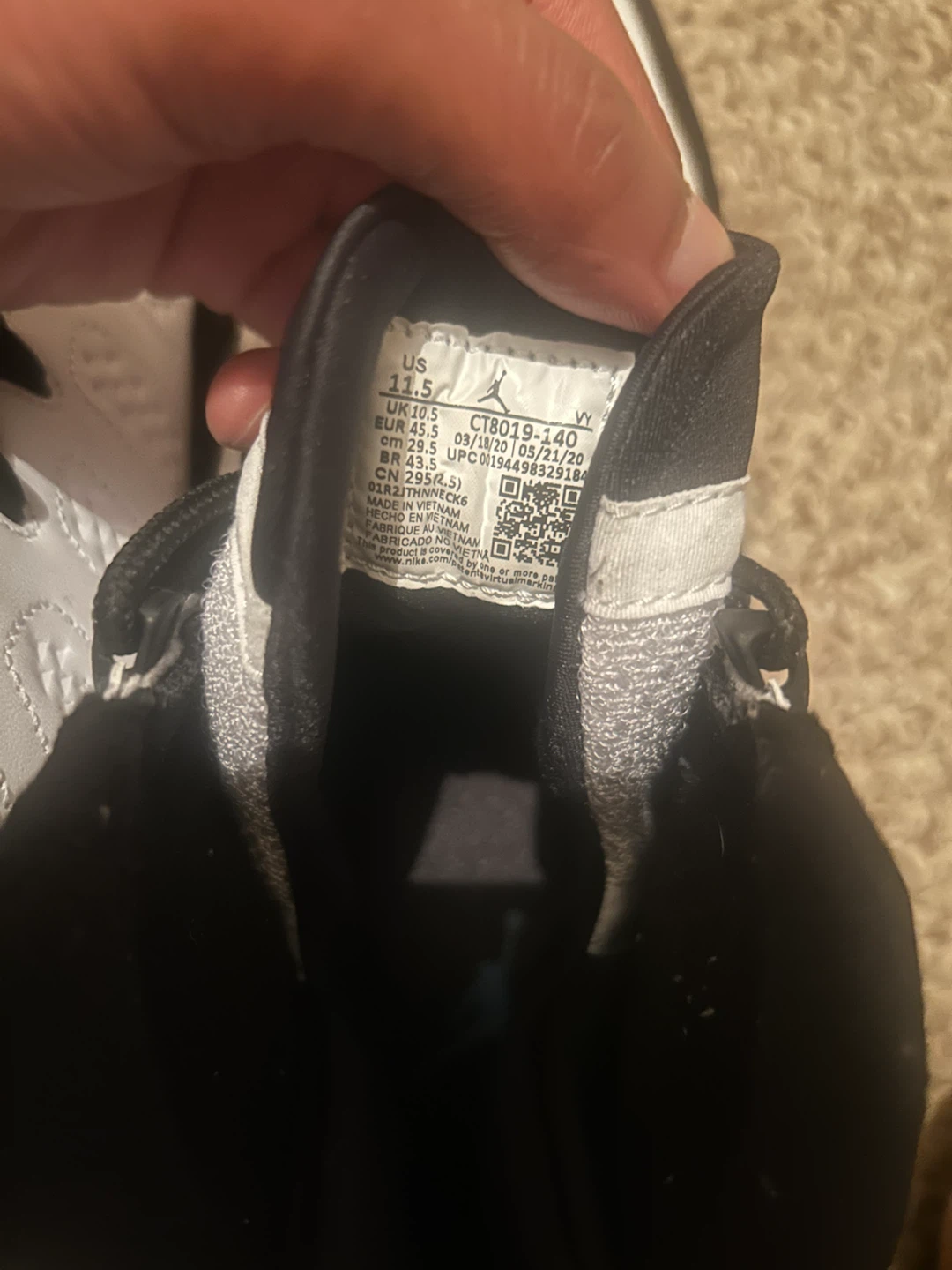 Air Jordan 9 Retro "University Blue" Mens - photo 4