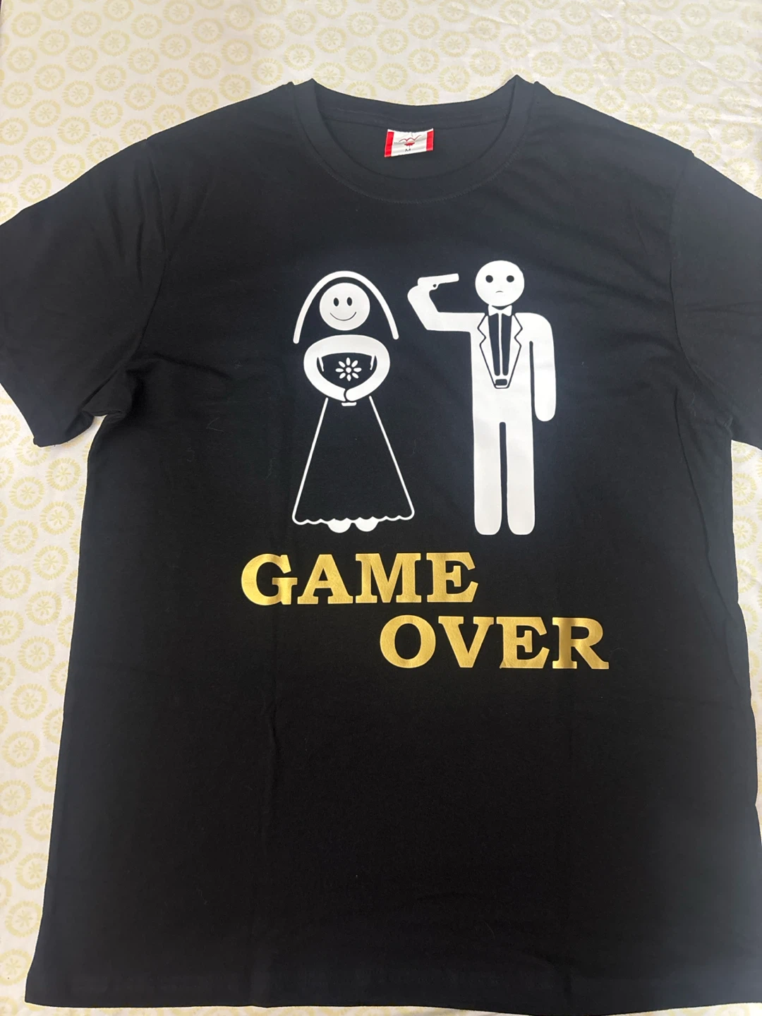 Black "Game Over" T-Shirt