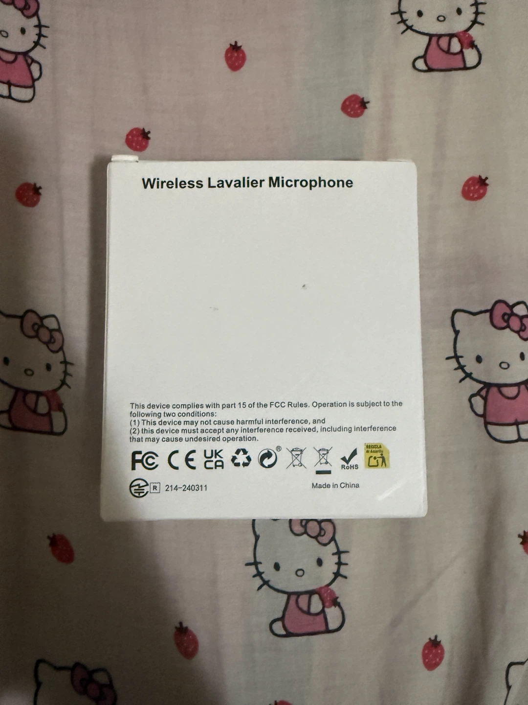 Pink Wireless Lavalier Microphone - photo 3