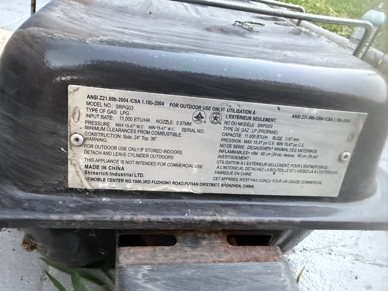 Portable Propane Grill - photo 2