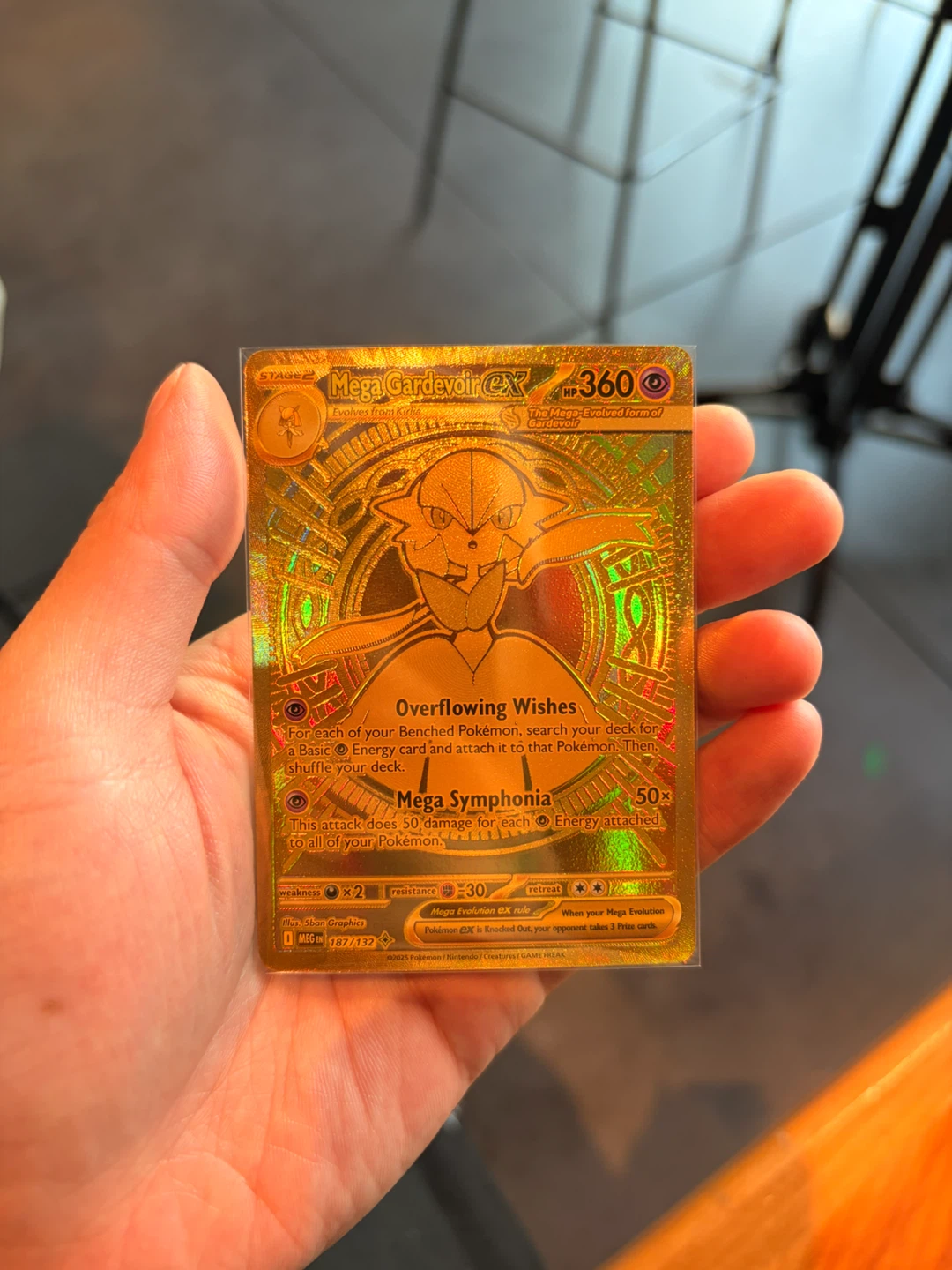 Pokemon Mega Gardevoir EX Gold Card - photo 2